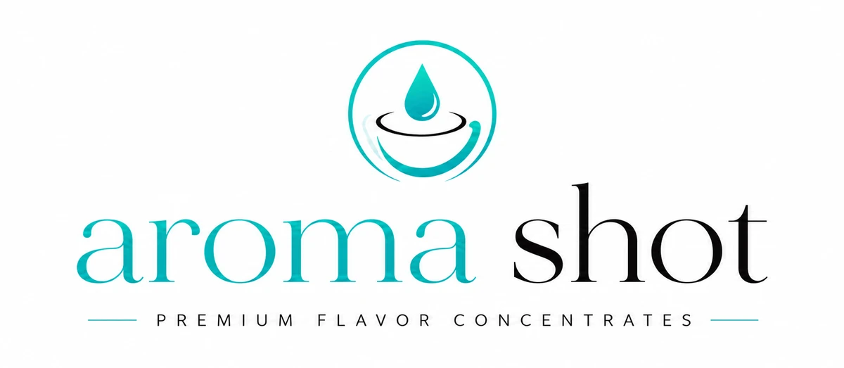 AromaShot Logo – Premium Flavor Concentrates